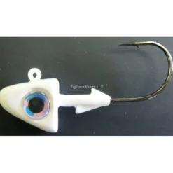 Shop All^ Kalin Ultimate Series S Jighead, 2oz, White - Your Premium Fishing Gear Store Rods Lines Baits Accessories