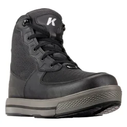 Shop All^ Korkers Stealth Sneaker Boot w/ Fixed Kling-On Rock Soles Black - Your Premium Fishing Gear Store Rods Lines Baits Accessories