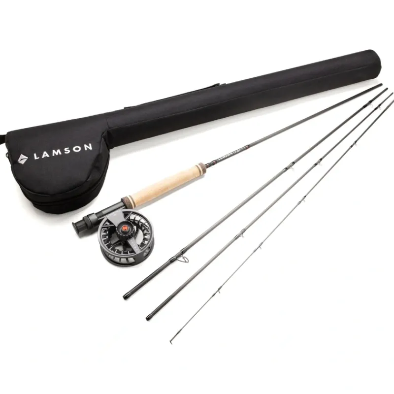 Lamson Liquid Fly Rod & Reel Outfit 9ft 8wt 908-4 - Your Premium Fishing Gear Store Rods Lines Baits Accessories* Discount