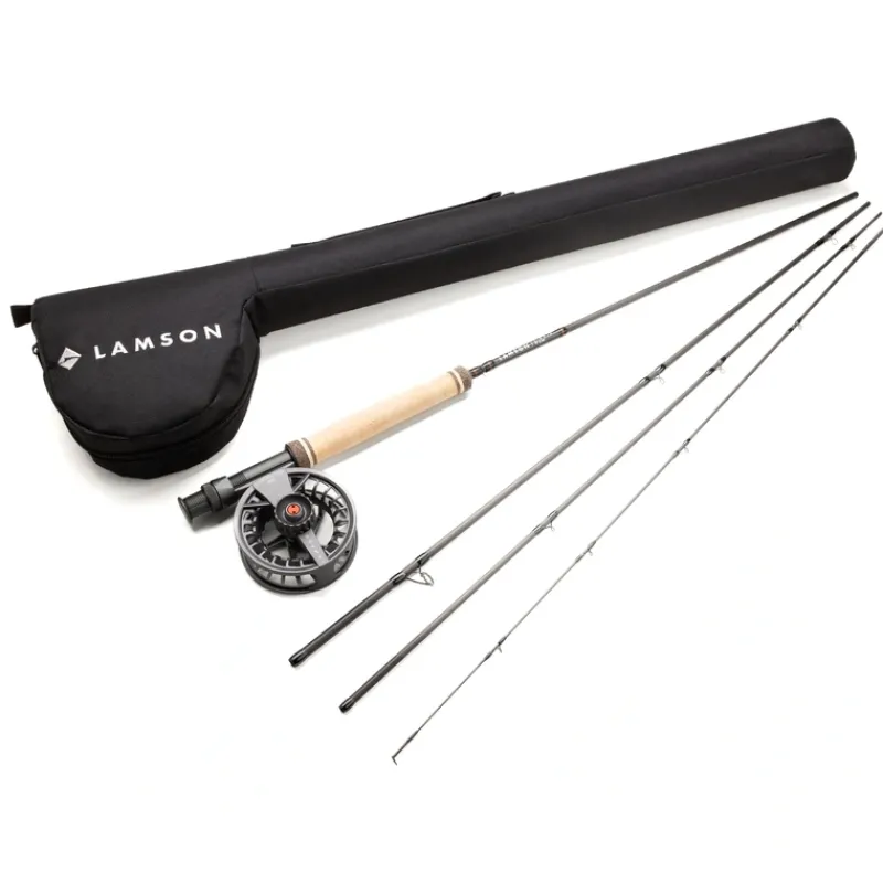 Lamson Liquid Fly Rod Reel & Line Outfit 9ft 5wt 905-4 - Your Premium Fishing Gear Store Rods Lines Baits Accessories* Online