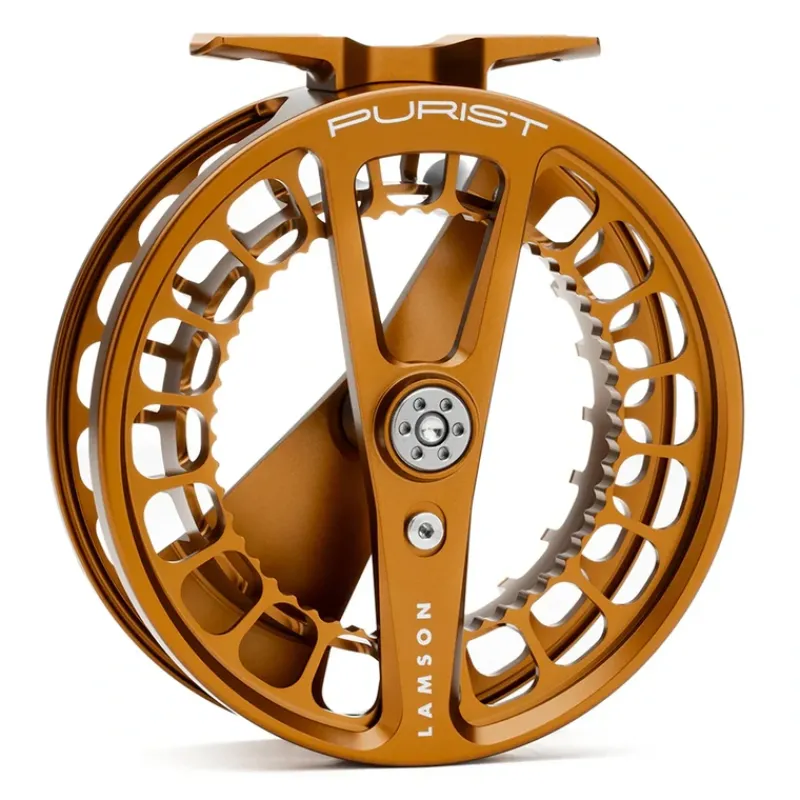Lamson Purist II Reel -3+ Whiskey - Your Premium Fishing Gear Store Rods Lines Baits Accessories* Cheap