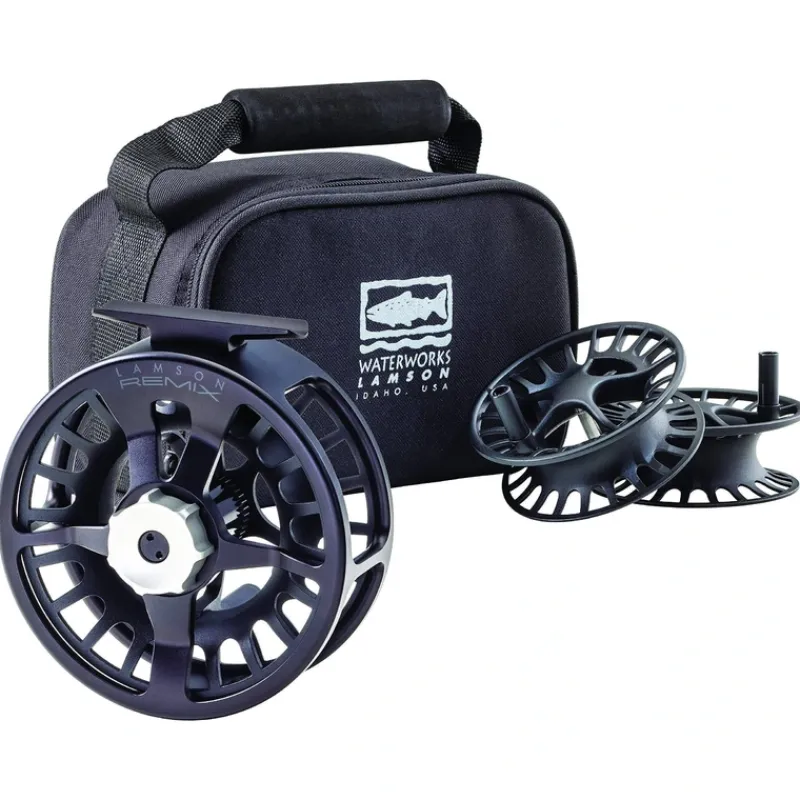 Lamson Remix HD 3-Pack Fly Reel - Your Premium Fishing Gear Store Rods Lines Baits Accessories* Best Sale