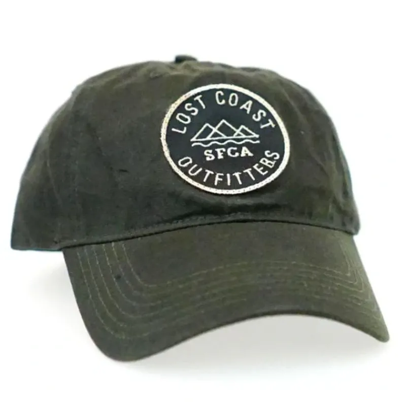 LCO Waxed Canvas Badge Hat - Loden - Your Premium Fishing Gear Store Rods Lines Baits Accessories* Hot