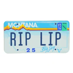 License Plate Rip Lip Sticker - Your Premium Fishing Gear Store Rods Lines Baits Accessories* Best