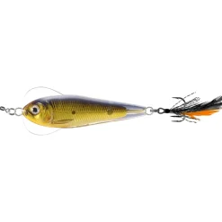 LiveTarget Flutter Sardine - Jigging Spoon, 2 5/8", 1oz, Gold/Black - Your Premium Fishing Gear Store Rods Lines Baits Accessories* Hot