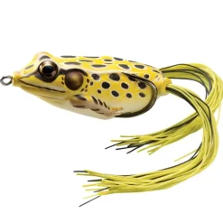 LiveTarget Frog Hollow Body Topwater Lure, Yellow/Black, 2 5/8" - Your Premium Fishing Gear Store Rods Lines Baits Accessories* Best Sale