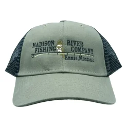 Logo Industrial Mesh Quilted Trucker Dark Olive Black - Your Premium Fishing Gear Store Rods Lines Baits Accessories* Outlet