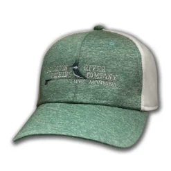 Logo Kingfisher Heathertech Trucker Green Heather/White - Your Premium Fishing Gear Store Rods Lines Baits Accessories* Cheap