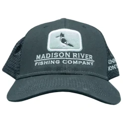 Logo Kingfisher Sideline Trucker Black/Black Soft Mesh - Your Premium Fishing Gear Store Rods Lines Baits Accessories* Store