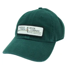 Logo Patch 320 Solid Dark Green Hat - Your Premium Fishing Gear Store Rods Lines Baits Accessories* Cheap
