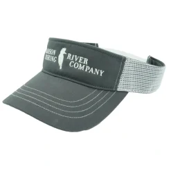 Logo Split Visor Charcoal/White - Your Premium Fishing Gear Store Rods Lines Baits Accessories* Hot