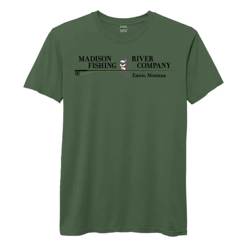 Logo Standard S/S T-Shirt Dark Spruce Chest Logo - Your Premium Fishing Gear Store Rods Lines Baits Accessories* Shop