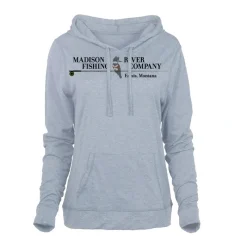 Shop All^ Logo Womens Slub Hood Blue Fog - Your Premium Fishing Gear Store Rods Lines Baits Accessories