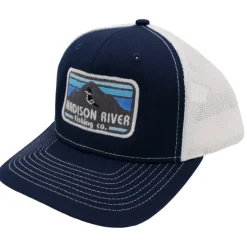 Logo Zone Trucker Retro Stripe Navy White - Your Premium Fishing Gear Store Rods Lines Baits Accessories* Shop