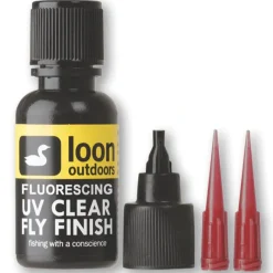 LOON FLUORESCING UV CLEAR FLY FINISH 1/2 oz - Your Premium Fishing Gear Store Rods Lines Baits Accessories* Best