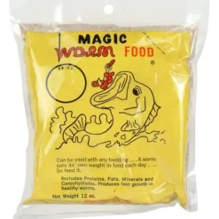 Magic Worm Food, 12oz, Brown - Your Premium Fishing Gear Store Rods Lines Baits Accessories* Store