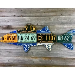 Maryland Striped Bass License Plate Art - Your Premium Fishing Gear Store Rods Lines Baits Accessories* Shop