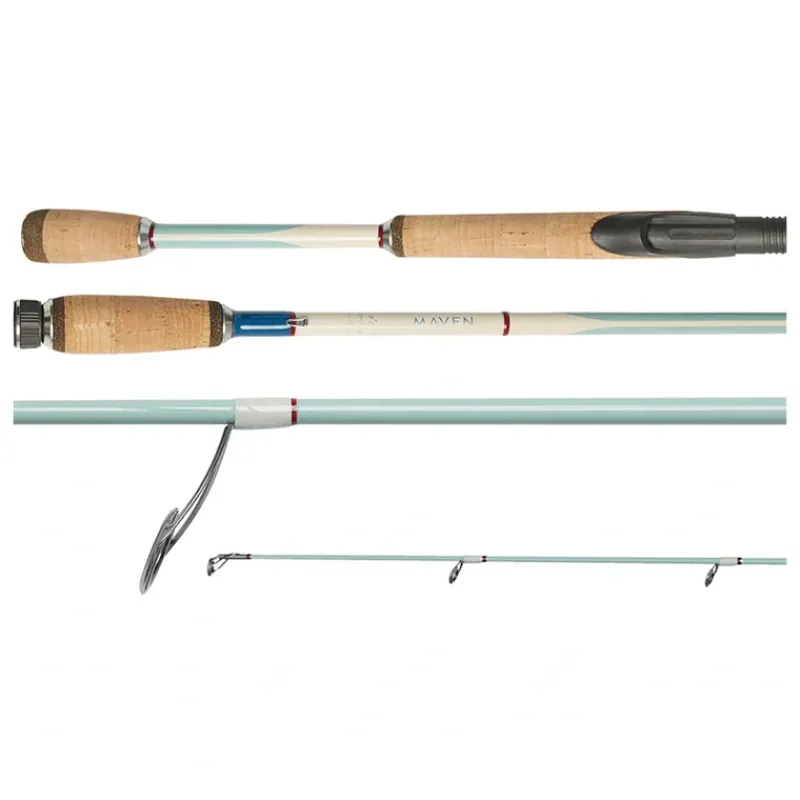Maven Gulf 7' Spinning Rod Sea Foam 6-10lb - 7'0" - 3pc - Your Premium Fishing Gear Store Rods Lines Baits Accessories* Outlet