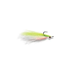 Mega Clouser Chartreuse & White - Your Premium Fishing Gear Store Rods Lines Baits Accessories* Shop