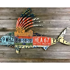 Mexico Roosterfish License Plate Art - Your Premium Fishing Gear Store Rods Lines Baits Accessories* Cheap