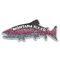 MFC Die Cut Fish Sticker - Sundell's Rainbow Trout Skin (6in. X 2.25in.) - Your Premium Fishing Gear Store Rods Lines Baits Accessories* Discount