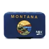 MFC Fly Box - Poly (Optional Leaf) Montana State Flag - Your Premium Fishing Gear Store Rods Lines Baits Accessories* Shop
