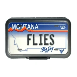 MFC Fly Box - Poly (Optional Leaf) Montana License Plate - Your Premium Fishing Gear Store Rods Lines Baits Accessories* Best Sale