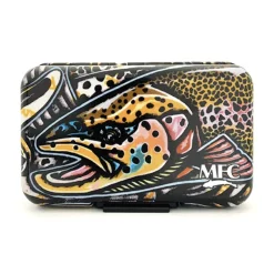 MFC Fly Box - Poly (Optional Leaf) Estrada's Rainbow - Your Premium Fishing Gear Store Rods Lines Baits Accessories* Outlet
