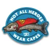 MFC Signature Sticker - Hero Cape (4in. X 3in.) - Your Premium Fishing Gear Store Rods Lines Baits Accessories* Clearance