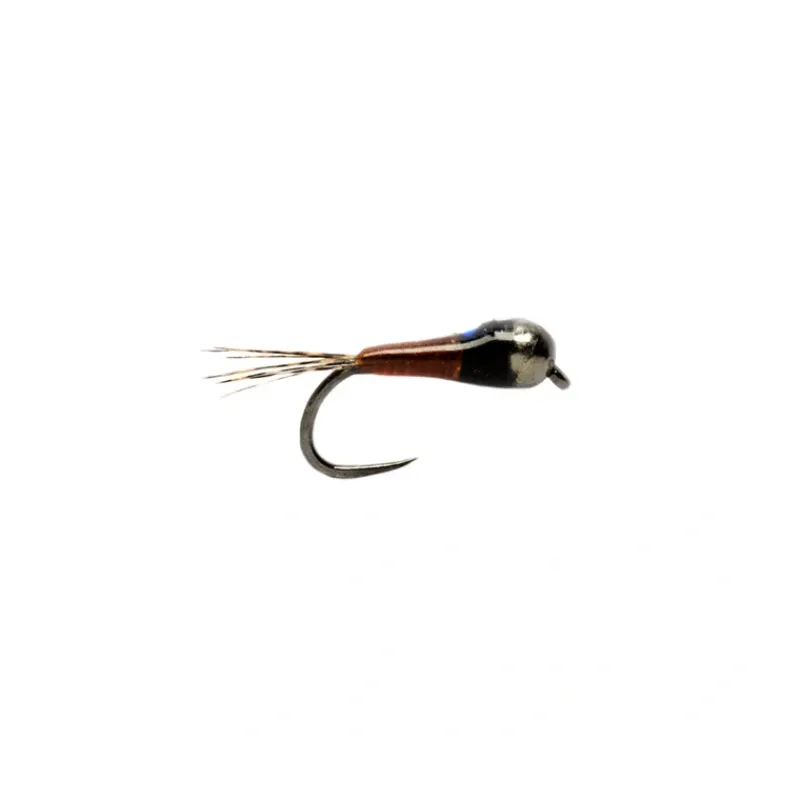 Micro Perdigon Flashback Brown Barbless - Your Premium Fishing Gear Store Rods Lines Baits Accessories* Online