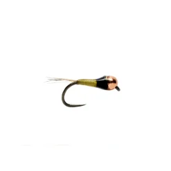 Micro Perdigon Flashback Olive Barbless - Your Premium Fishing Gear Store Rods Lines Baits Accessories* New