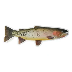 Mike Pepper "Colors on the Fly" 20" Cutthroat Trout Sticker - Your Premium Fishing Gear Store Rods Lines Baits Accessories* Cheap
