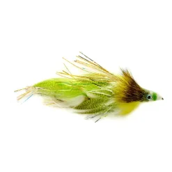 Mini Drunk & Disorderly Chartreuse & White - Your Premium Fishing Gear Store Rods Lines Baits Accessories* Flash Sale