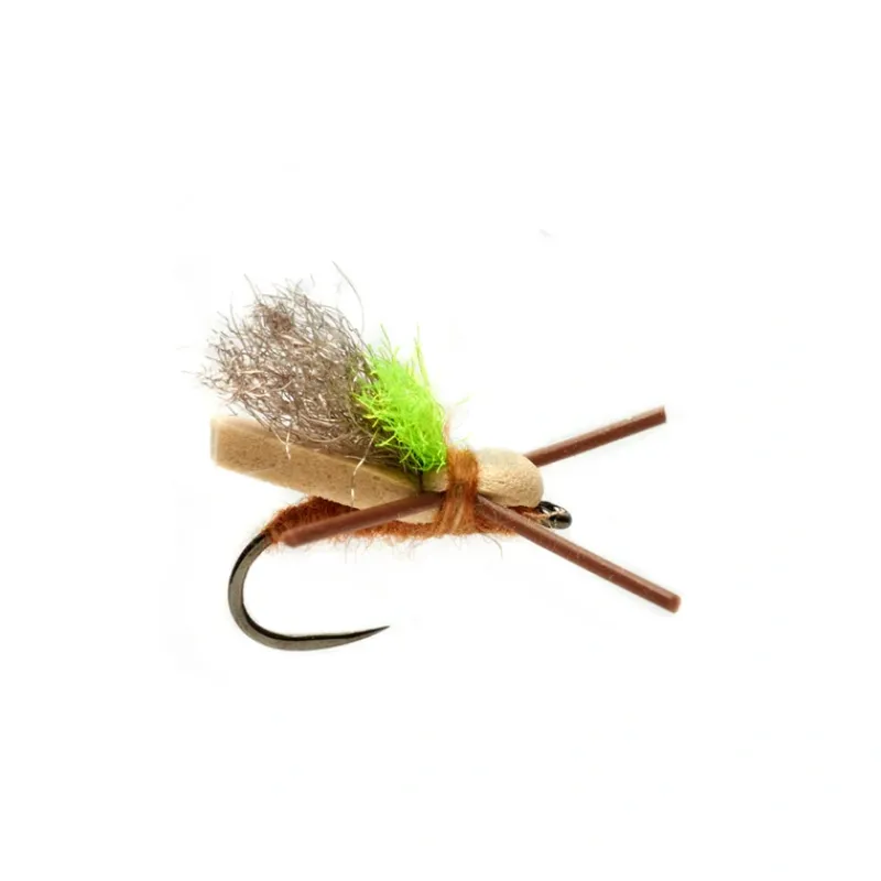 Mini Flopper Tan Barbless - Your Premium Fishing Gear Store Rods Lines Baits Accessories* Hot