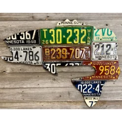 Minnesota Largemouth Bass License Plate Art - Your Premium Fishing Gear Store Rods Lines Baits Accessories* Outlet