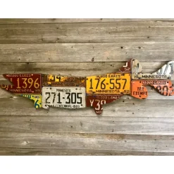 Minnesota Pike/Muskie License Plate Art - Your Premium Fishing Gear Store Rods Lines Baits Accessories* Cheap