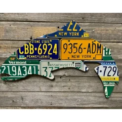 Mixed Northeast Trout License Plate Art - Your Premium Fishing Gear Store Rods Lines Baits Accessories* Clearance