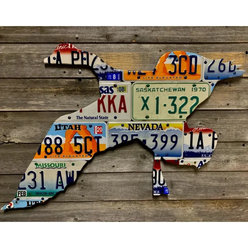 Mixed State Goose License Plate Art - Your Premium Fishing Gear Store Rods Lines Baits Accessories* Flash Sale