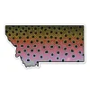 Montana Rainbow Sticker - Your Premium Fishing Gear Store Rods Lines Baits Accessories* Cheap