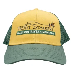 MTS Logo Industrial Mesh Hat Whiskey/Cypress - Your Premium Fishing Gear Store Rods Lines Baits Accessories* Best Sale