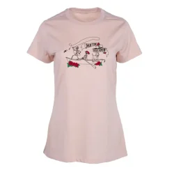 MTS Logo Womens (D&D) Essentials S/S Crew Neck T-Shirt Blush Heather w/Chest Logo XX-Large - Your Premium Fishing Gear Store Rods Lines Baits Accessories* Cheap