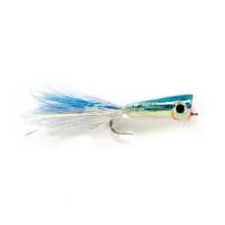 Mylar Popper Blue & White - Your Premium Fishing Gear Store Rods Lines Baits Accessories* Online