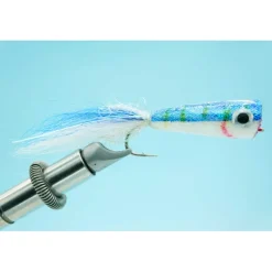 Mylar Popper Blue/White #2/0 - Your Premium Fishing Gear Store Rods Lines Baits Accessories* Hot