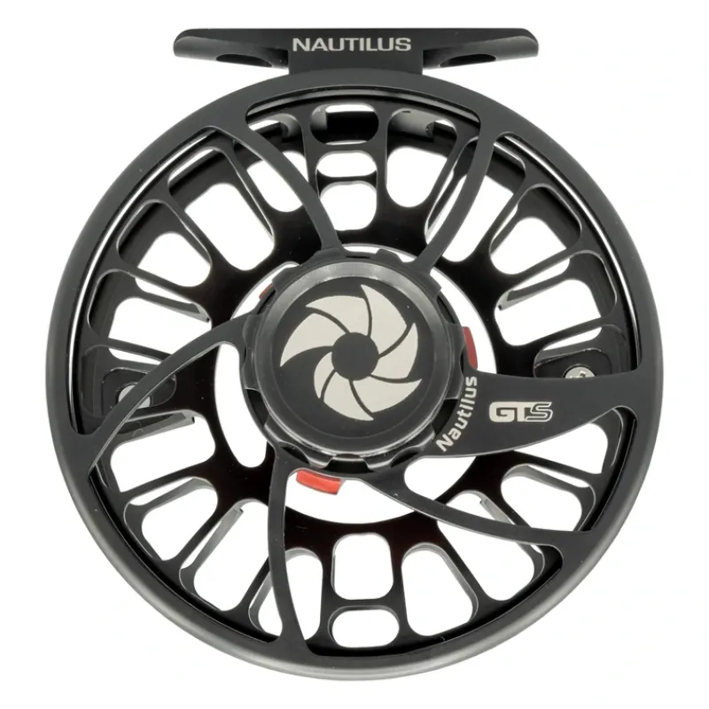Nautilus GTS Fly Reel Black - Your Premium Fishing Gear Store Rods Lines Baits Accessories* Sale