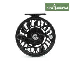 Nautilus NV Spey Reel Black - Your Premium Fishing Gear Store Rods Lines Baits Accessories* Sale