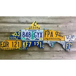 Oregon Steelhead License Plate Art - Your Premium Fishing Gear Store Rods Lines Baits Accessories* Outlet