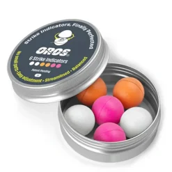 Oros 6-Pack Strike Indicator Aluminum Jars Multi-Color Medium - Your Premium Fishing Gear Store Rods Lines Baits Accessories* Fashion