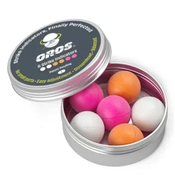 Oros 6-Pack Strike Indicator Aluminum Jars Multi-Color Large - Your Premium Fishing Gear Store Rods Lines Baits Accessories* Store