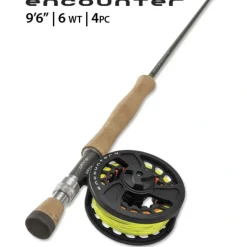 ORVIS ENCOUNTER 9ft 6in 6wt - 4pc OUTFIT - Your Premium Fishing Gear Store Rods Lines Baits Accessories* Store
