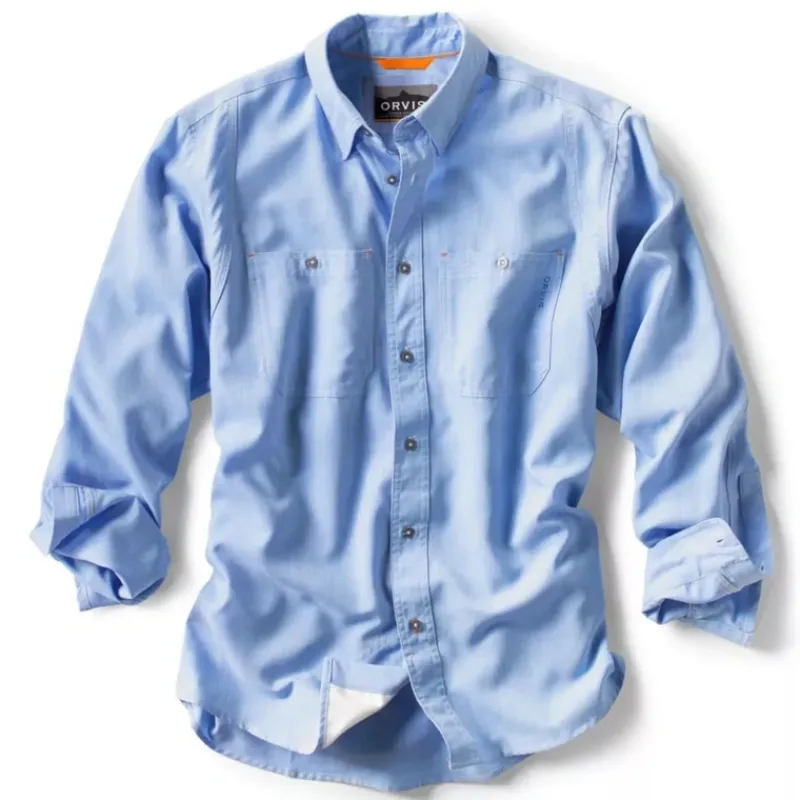 Orvis Tech Chambray Work Shirt - Your Premium Fishing Gear Store Rods Lines Baits Accessories* Discount